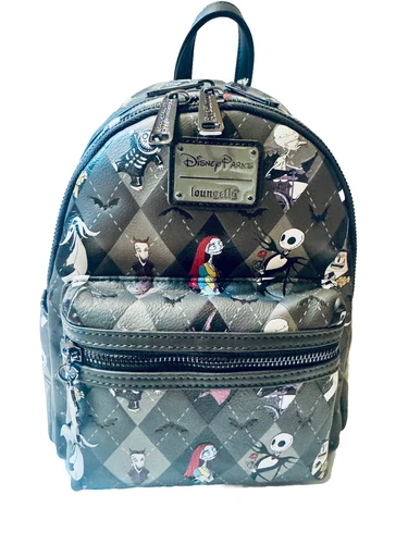 Disney Loungefly Mini Backpack NBC Jack Sally Zero Nightmare Before Christmas