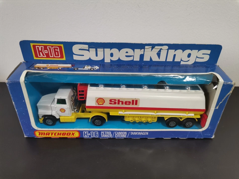 MATCHBOX SUPER KINGS K-16 PETROL TANKER SHELL - Immagine 2 di 4