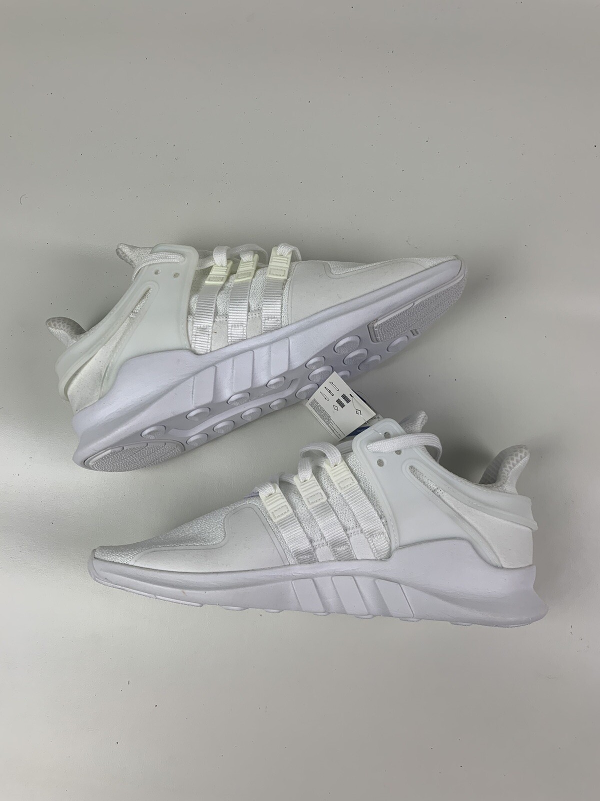 adidas originals eqt support adv trainers in white cp9558
