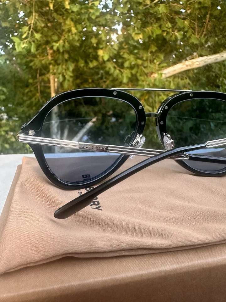 Gafas de sol Burberry 0BE4377 403487 azul jude aviador Foto 3 de 4