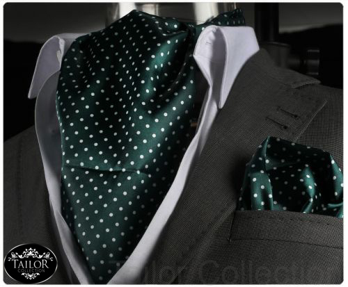 Brand New Mens Smart Casual Silk Italian Cravat & Hanky Handkerchief Set Paisley - Picture 5 of 19