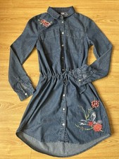 Denim Shirt Dress Women's