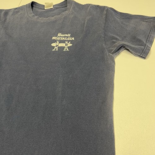 T-shirt uomo vintage Hawaiian Nostalgia Rainbow Drive In L 20,5x27,5 Y2K surf - Foto 6 di 11