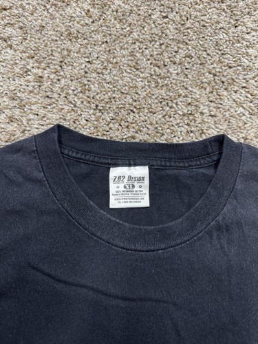 90s US Navy Blue Jackets T-Shirt Backbone Of The Fleet Size XL Faded - Bild 5 von 11