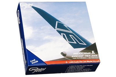 GJMXA806 GeminiJets 767-300 1/400 Model XA-MXC Mexicana