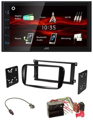 JVC USB Bluetooth MP3 DAB 2DIN Autoradio für Ford C-Max Focus Galaxy ab 2007 glä