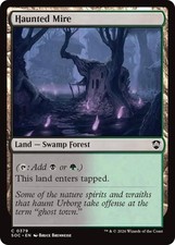 Haunted Mire MTG C 379 Commander: Secrets of Strixhaven SOC NM