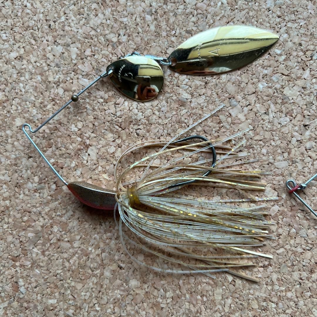 Megabass Spinnerbait 2-Piece Set 19g & 21g Japan FedEx Shipping New - Image 2