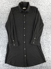 Women’s Faherty Heather Black Legend Sweater Dress Size X-Large  “Evereve”