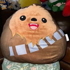 Squishmallow Star Wars Chewbacca XL br Large Jumbo 20" Plush Soft Toy Kellytoy