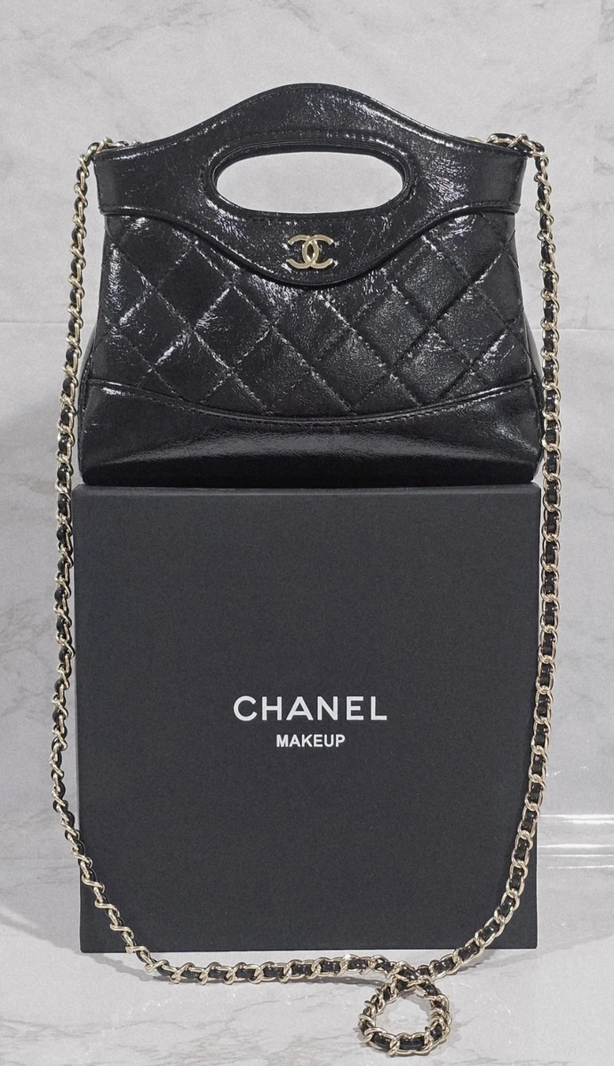 CHANEL Black Makeup Makeup Bags for sale | eBay