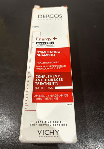 Vichy Dercos Technique Energy+ Anti-Hair Loss Shampoo Aminexil 200 Ml