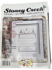 Stoney Creek Cross Stitch Pattern Magazine Jan / Feb 2000 Winter