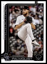 2025 Topps Update #US321 Carson Palmquist