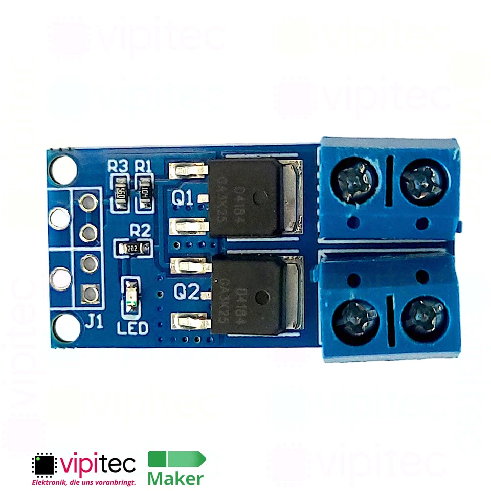 MOSFET Modul D4184 | 5..36V 15A 400W 0..20kHz PWM Treiber Transistor Schalter - Bild 2 von 4