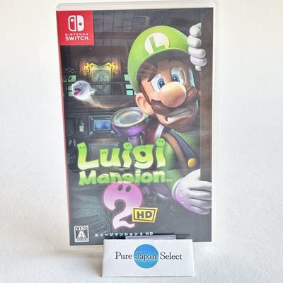 Luigi's Mansion 2 HD Nintendo Switch Remastered Game Adventure Action from Japan