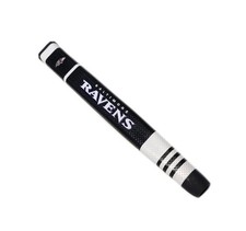 NEW Team Golf Baltimore Ravens Black/Purple Jumbo Putter Grip w/Ball Marker