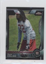 2015 Topps Chrome Mini Rookies Black Refractor 14/15 Jalen Collins #162 2u3