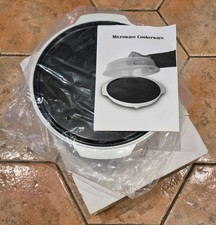 MICROWAVE COOKERWARE - FAT FREE FRYER WITH LID