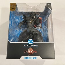 McFarlane Toys Dark Flash  The Flash Movie  Gold Label 12  PVC Statue NEW