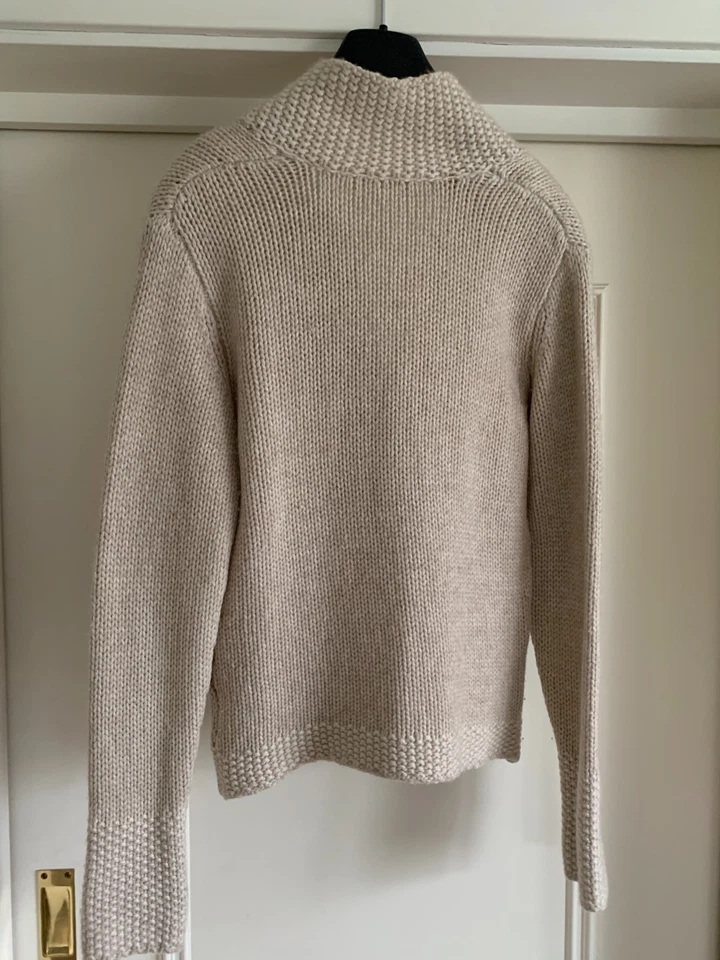 NICE CONNECTION Damen Jacke Strickjacke beige Gr. 40 - Bild 3 von 4