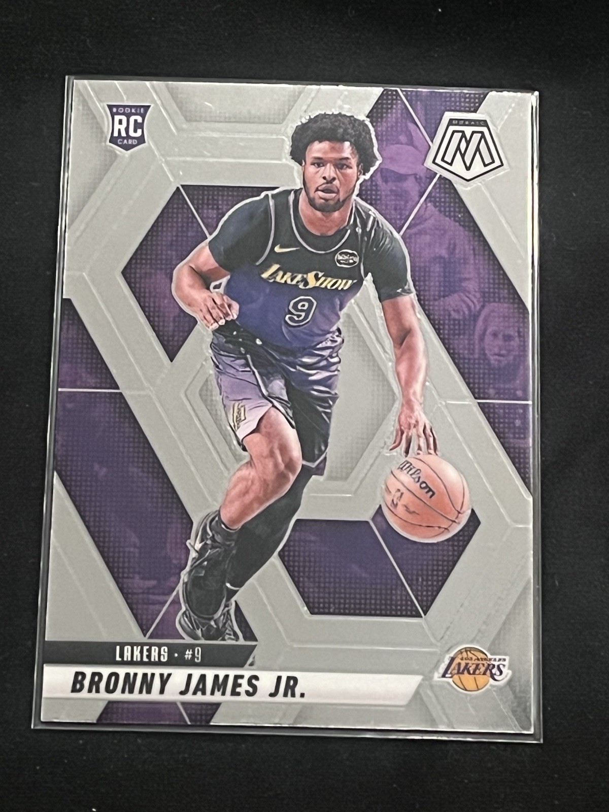 2024-25 Panini Mosaic #214 Bronny James Jr. Lakers Rookie RC