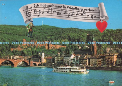 D287066 Heidelberg On The River Neckar Edmund Von Konig