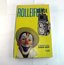 Rolleiflex Camera Guide Book Vintage 1957 Amphoto-Focal Rollei TLR