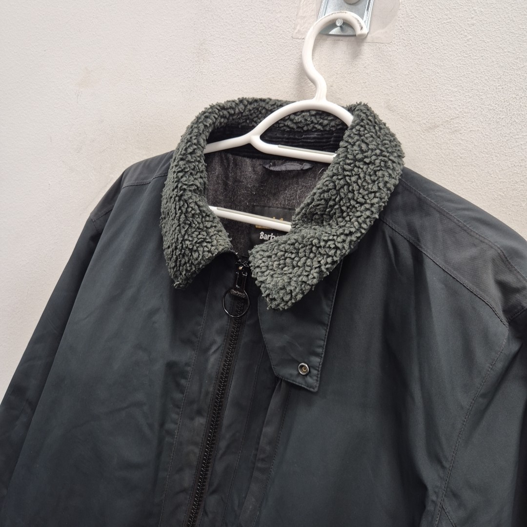 Barbour X Land Rover Defender Afore Waterproof Quilted Country Jacket Coat Large image 9