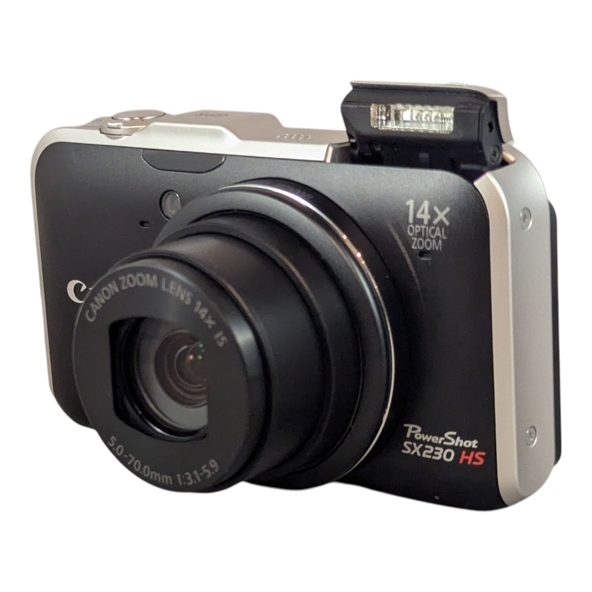 Canon PowerShot SX POWERSHOT SX230ジャンク品 Canon PowerShot SX230 HS 12.1MP Digital Camera - Black for