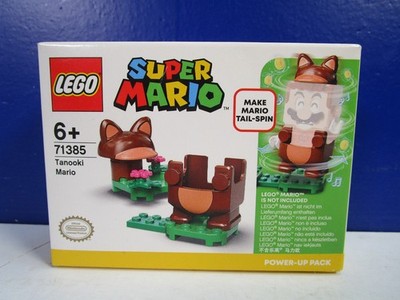 NEU Original LEGO 71385 SUPER MARIO TANOOKI MARIO POWER UP PACK Set KOMPLETT