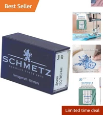 Microtex Sharp Sewing Machine Needles - Quilting & Topstitching Supplies, Siz...