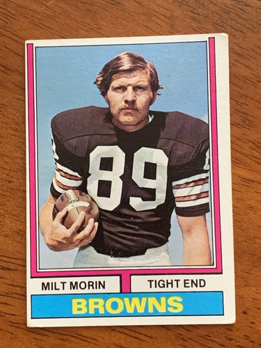 Milt Morin #466 1974 Topps card