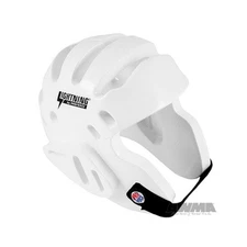 Proforce Lightning Karate/Martial Arts Sparring Headgear White Medium