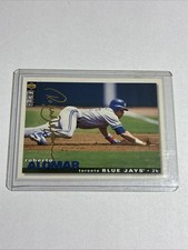 1995 UD Collector's Choice #140 Roberto Alomar Facsimilie Gold Signature HOF