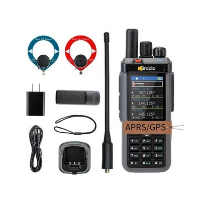 Y23UV-98PLUS 10W Multiband Two-Way Radio with CB/SSB/HF, GPS APRS, Cross-Band...