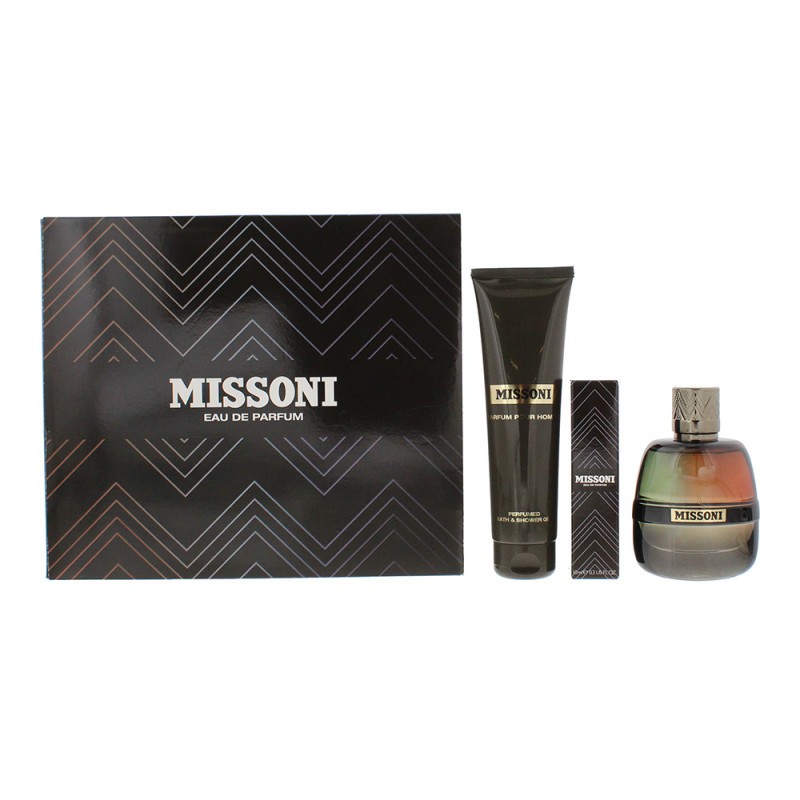 Missoni 3 Piece Gift Set: Eau De Parfum 100ml - Eau De Parfum 10ml - Shower Gel  | TJ Hughes - Image 3