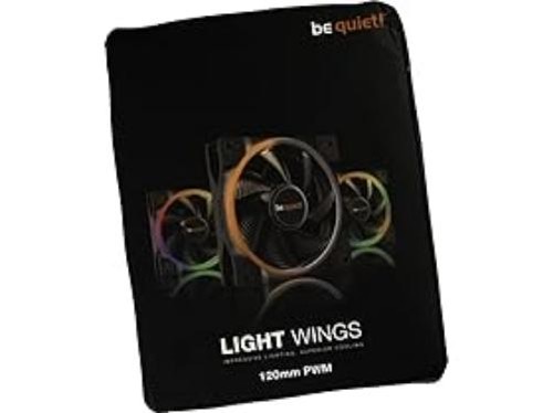 Be Quiet BL076 LightWings PWM 120 P3, Black 120mm PWM Triple Pack - Afbeelding 8 van 10