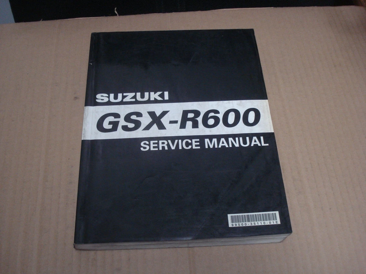 GSXR600 Suzuki Motorcycle Repair Manuals & Literature for sale | eBay