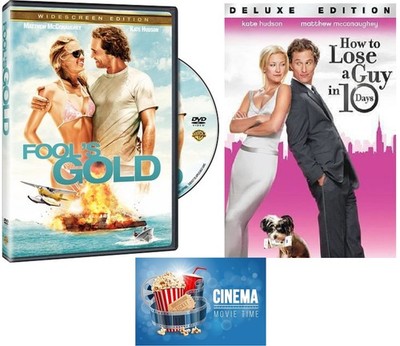 Fool's Gold & How to Lose a Guy in 10 Days Matthew McConaughey Kate Hudson DVD