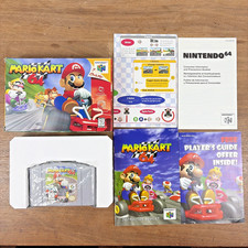 Mario Kart 64 Nintendo 64 N64 CIB Complete Authentic Tested Excellent Condition