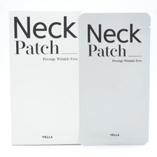 VELLA Neck Patch Prestige Wrinkle Free 9g x 5ea Elasticity Moisture K-Beauty