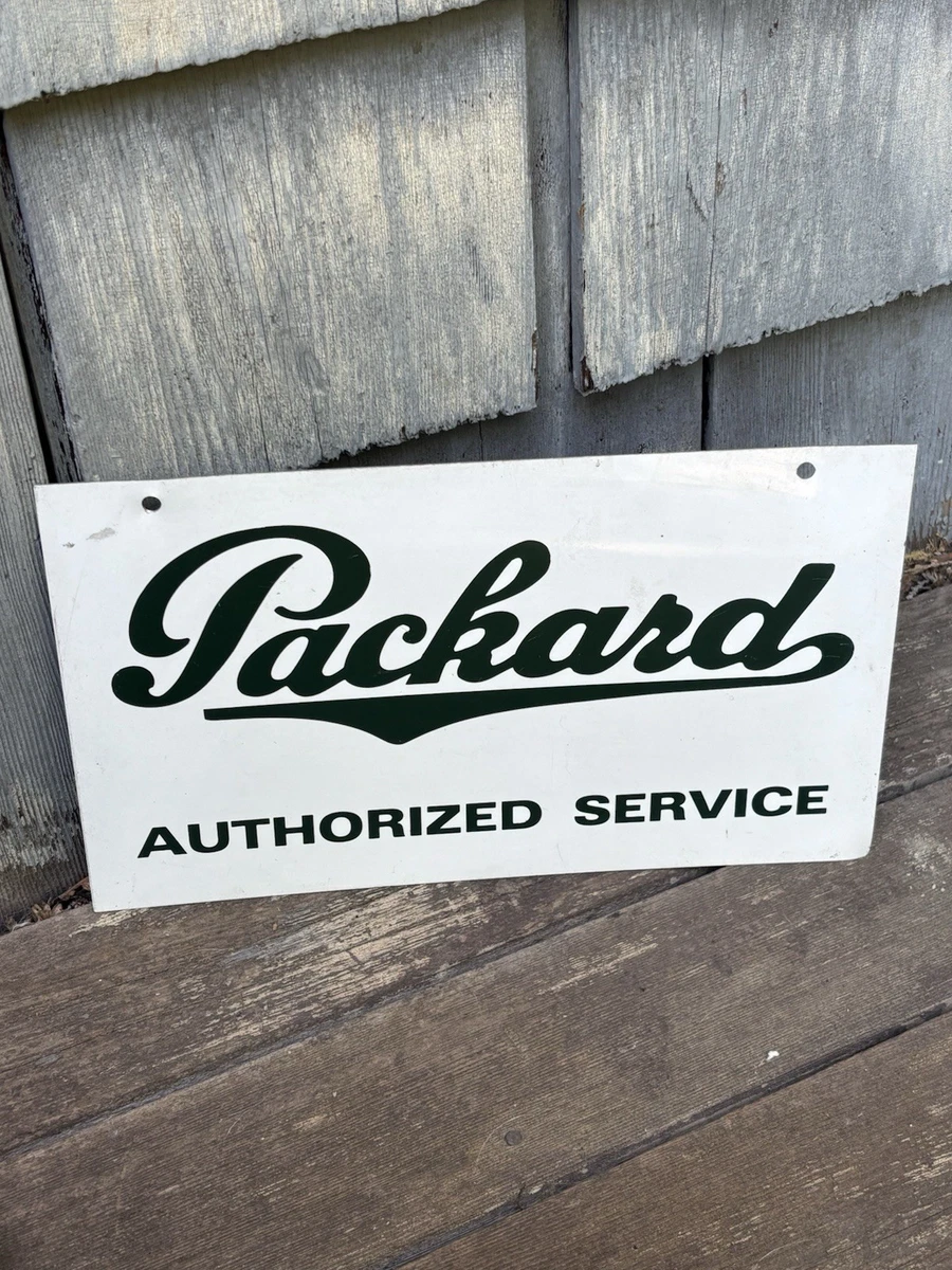 Delco Packard アメリカヴィンテージ看板 Packard Sign In Original Advertising Signs (1930-1969) for sale | eBay