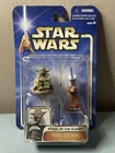 Vtg 2002 Star Wars Attack of the Clones YODA & CHIAN Action Figure NEW