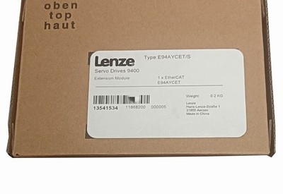 E94AYCET/S NEW LENZE E94AYCET/S Extension Module