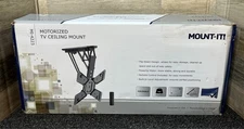 Mount-It! Motorized TV Ceiling Mount w/ Remote, Fits 23" to 55" Model MI-4223
