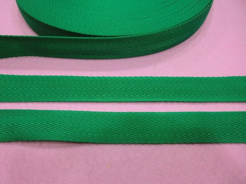 1mt. CINGHIA TRACOLLA FETTUCCIA TRACOLLE CINTURE 100%POLIESTERE h cm 3 VERDE - 第 1/1 張圖片