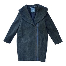 I. Spiewak & Sons Designer Wool Shawl Collar Winter Long Coat Women’s M Medium