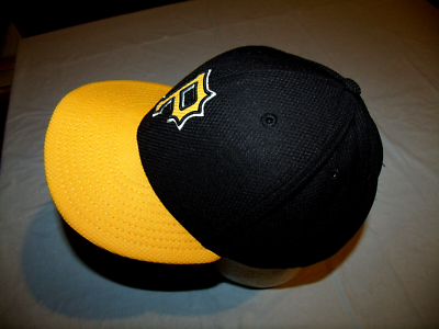 Pittsburgh Pirates Black Hat Yellow Brim Thin Soft Back New Era