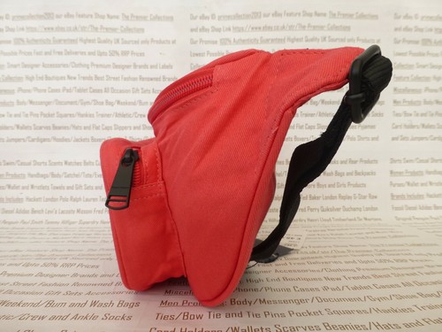 FRED PERRY Canvas Bum Bag Mens Retro Small Waist Pack White Sling Bags BNWT R£45 - Picture 16 of 20